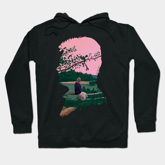 Andrei Tarkovsky's The Mirror Illustration - Painting Hoodie by burrotees